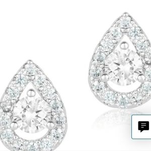 Swarovski Crystal Pear Shaped Earrings